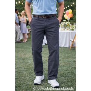 English Laundry Mens 42x32 Gray 5-Pocket Tech Stretch Pants Straight Leg 1494679